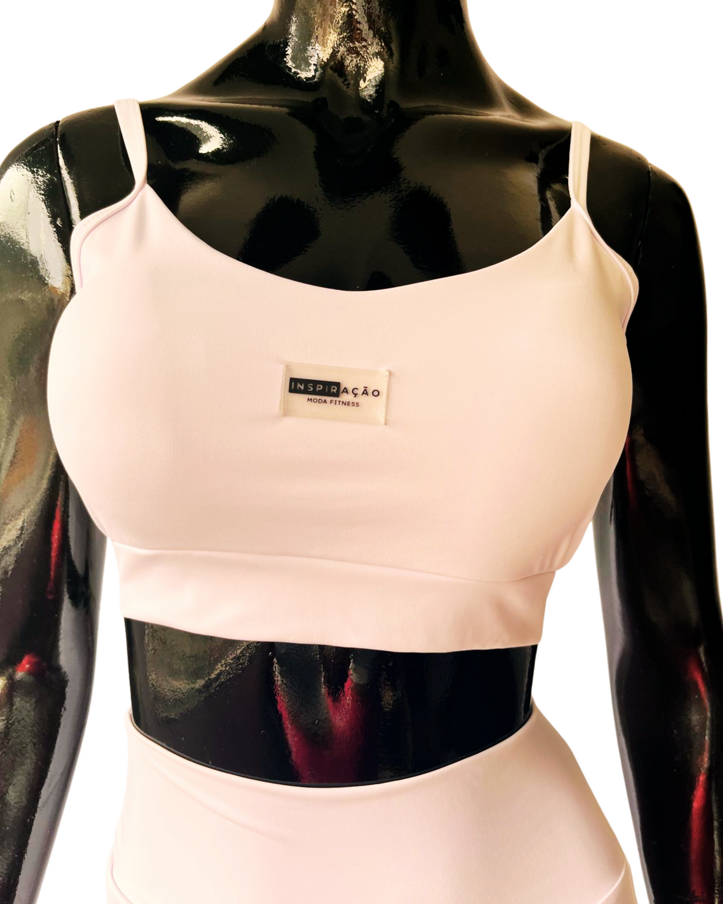 CONJUNTO BRANCO C/ BOLSOS LATERAIS